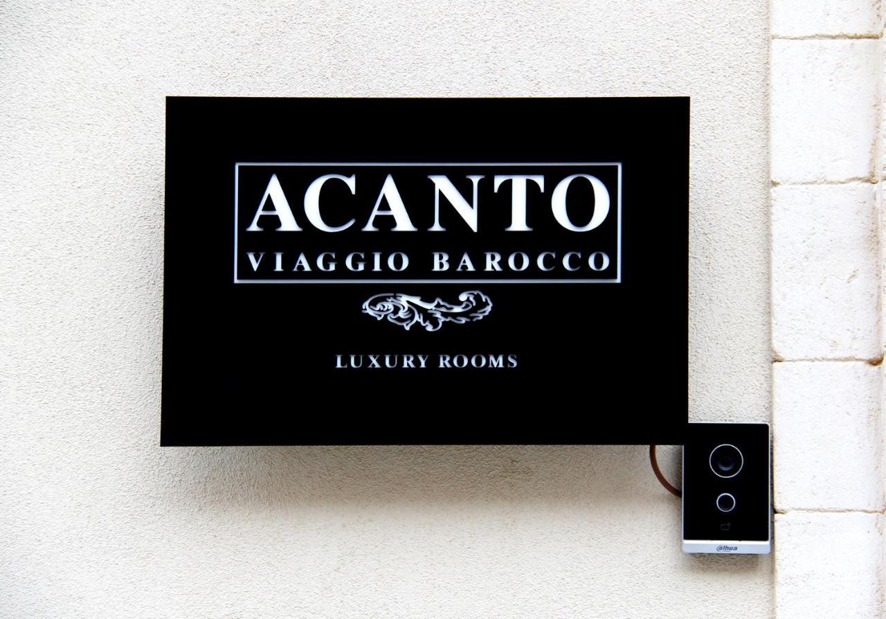 Acanto -Viaggio Barocco Ragusa Eksteriør billede